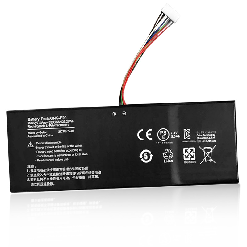 5300mAh 39.22Wh Batteri till Getac GNG-E20