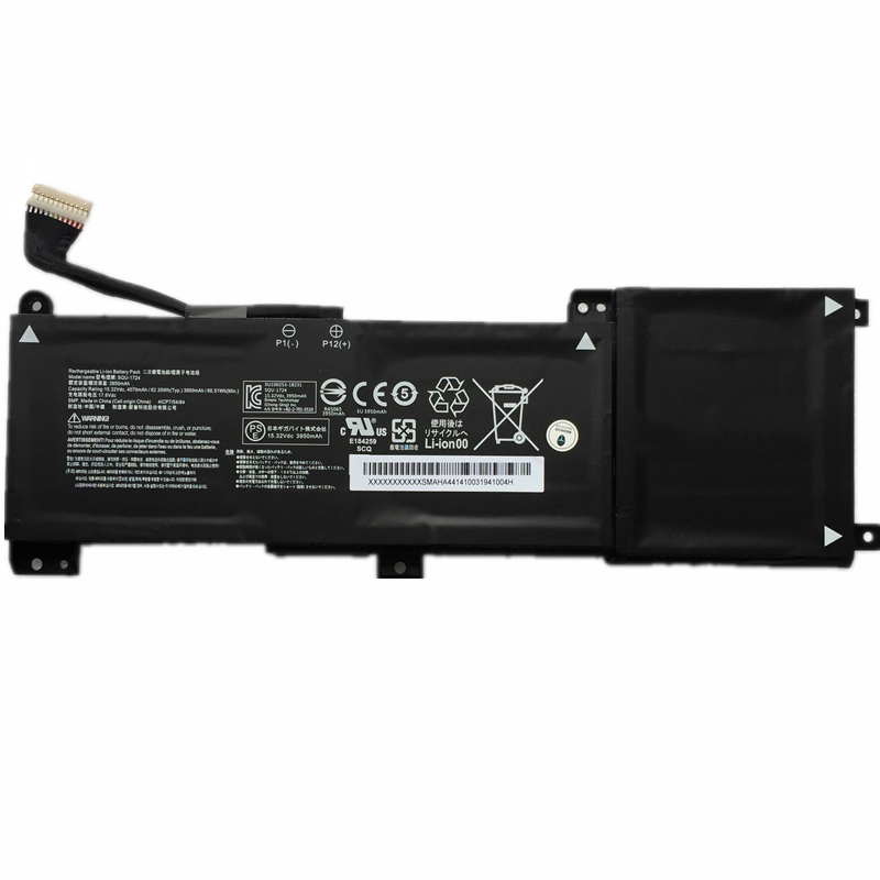 4070mAh 62.35Wh Batteri till Gigabyte 3ICP7/54/64