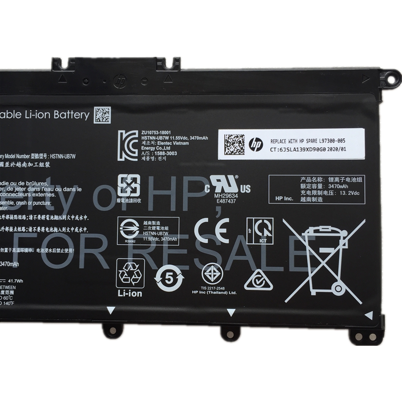 Original 3440mAh 41.04Wh Batteri till HP 17-CN3004CA