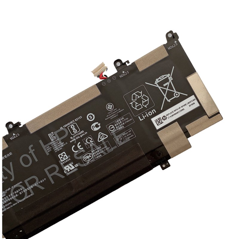 Original 3744mAh 60.76Wh Batteri till HP 13-aw0004nf 13-aw0110nd