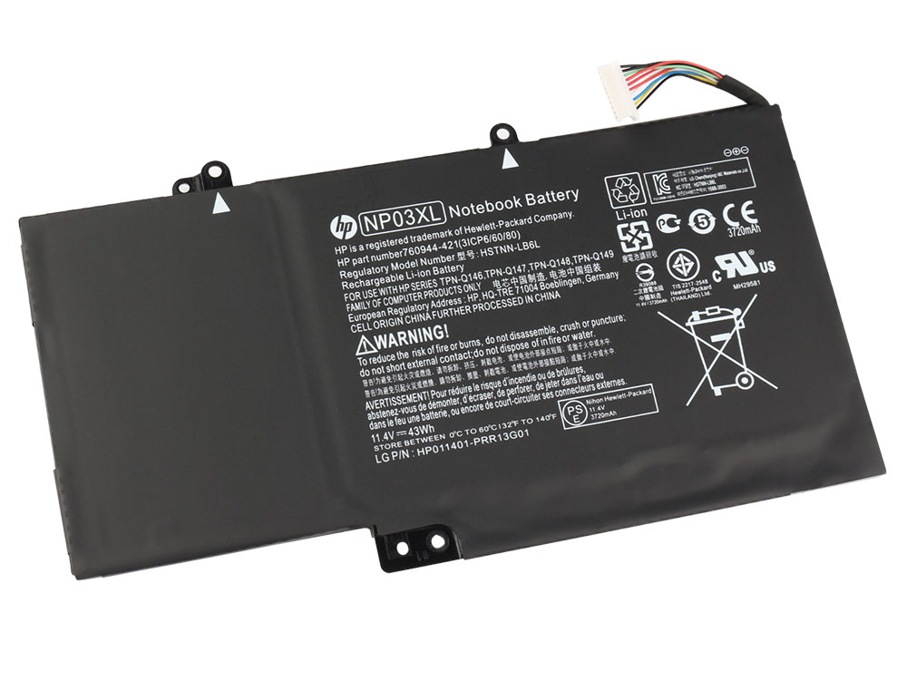 43Whr HP Pavilion x360 - 13-a205ne 13-a200nw Batteri