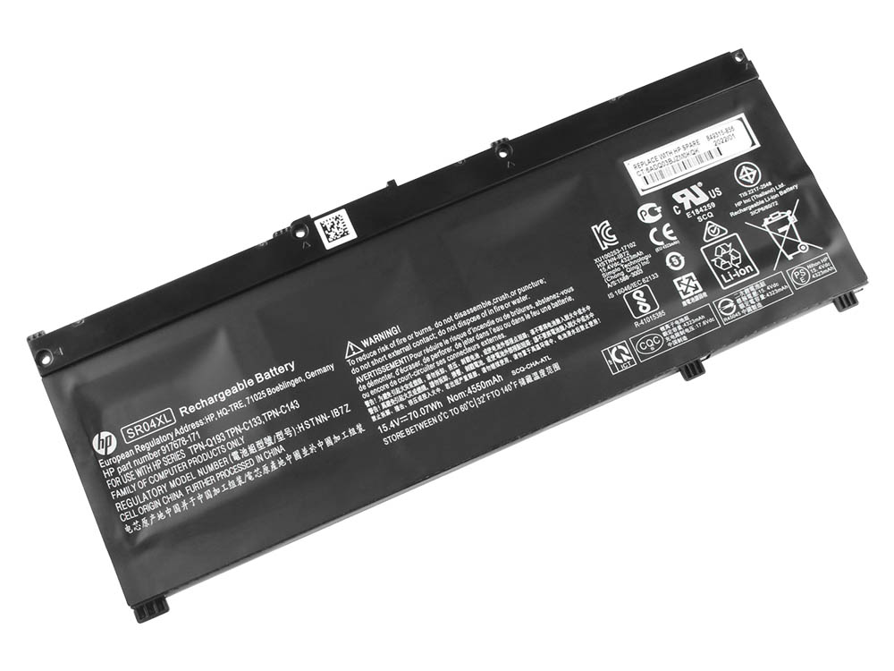 Original 4550mAh 70.07Wh HP Omen 15-ce013ns 15-ce013nu Batteri