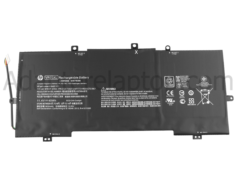 Original 45Wh 3 Celle HP ENVY 13-d010nw 13-d090nz 13-d020nr Batteri