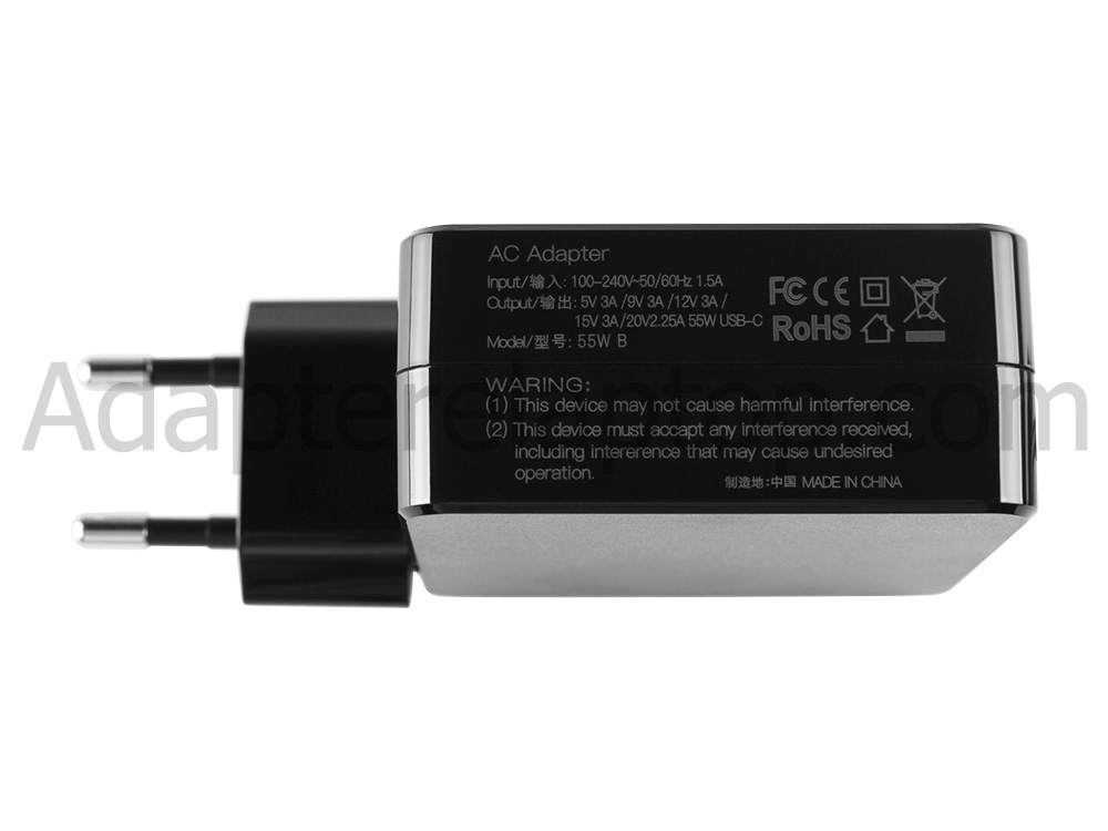 55W Huawei Mate Xs SuperCharge AC Adapter Lader + USB-C Kabel