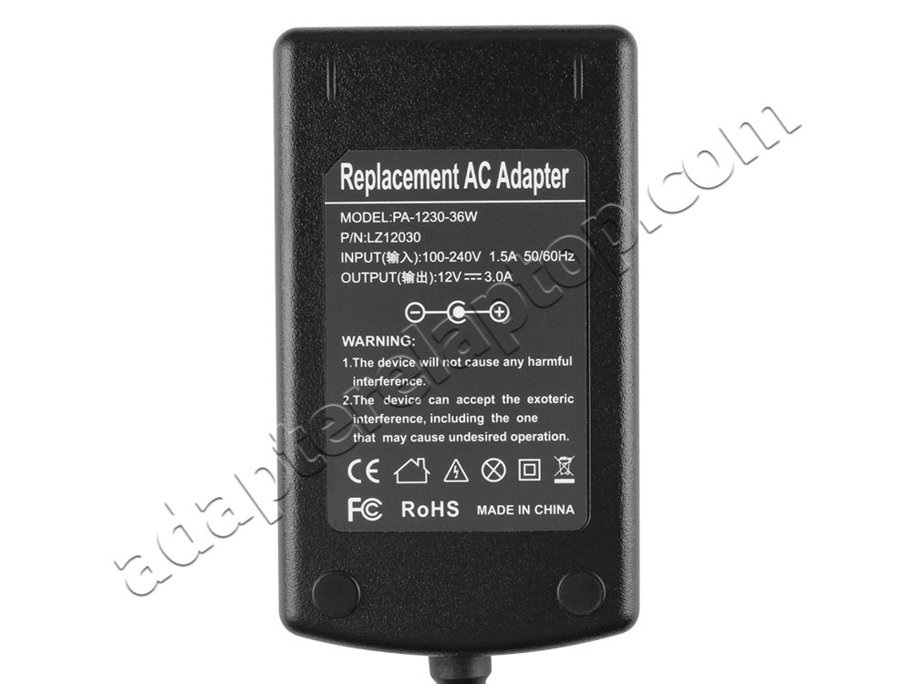 36W Sampo LME-17S1 LCD Monitor AC Adapter Lader