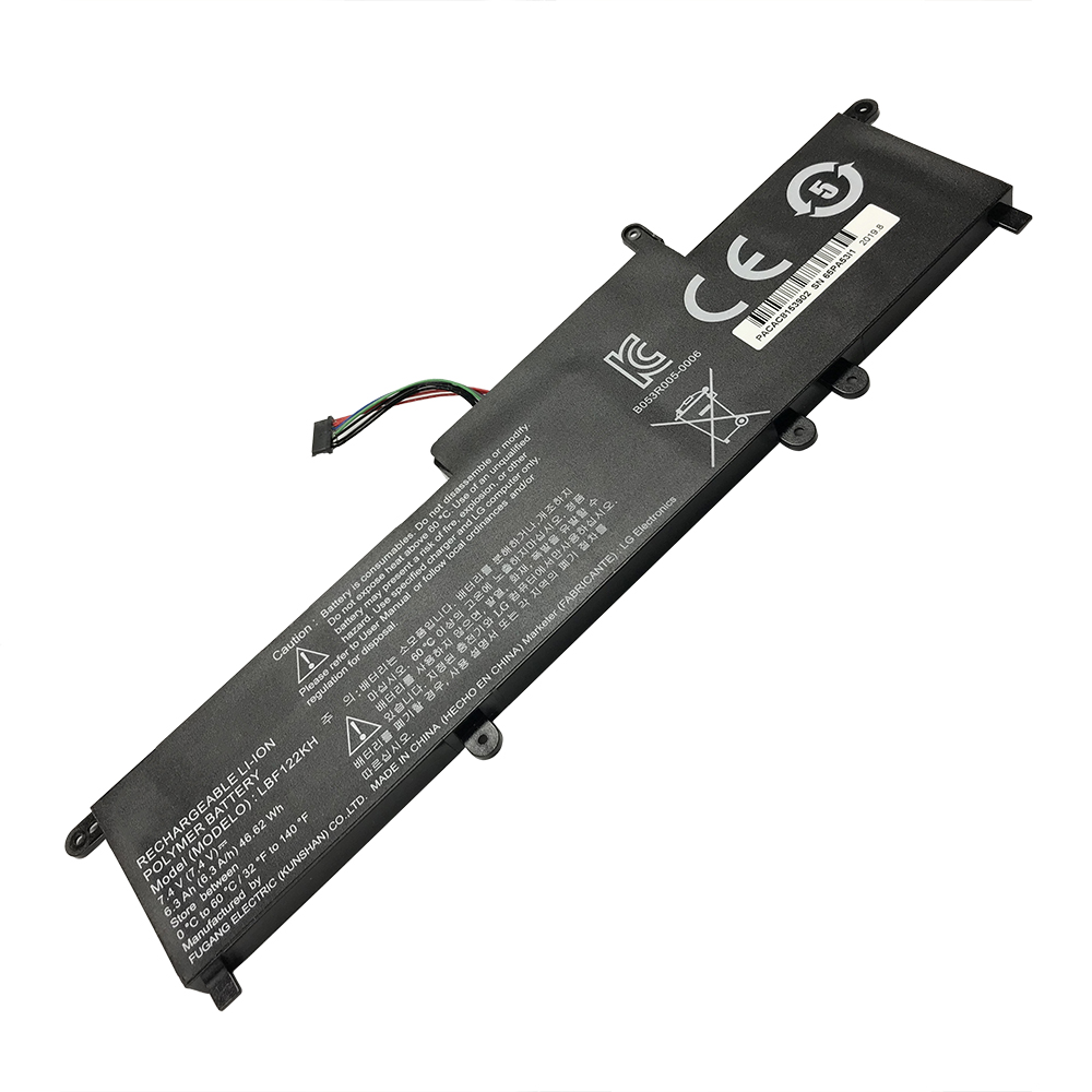 7.4V 6300mAh 46.62Wh Batteri till LG Xnote P210-GE30K