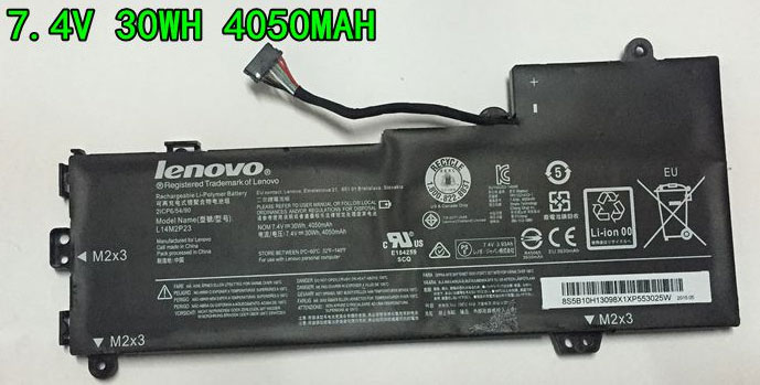 30Whr 4050mAh Batteri till Lenovo Ideapad 100-14IBY 80MH005NCF - Trykk på bildet for å lukke