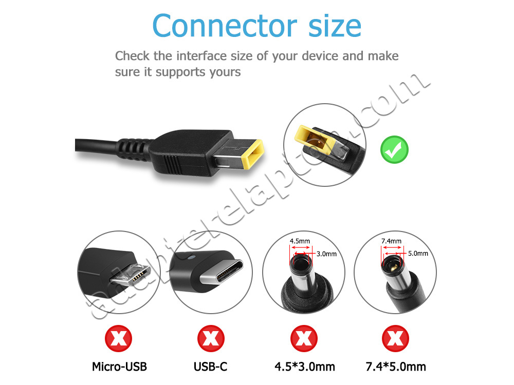 Original 45W Chicony ADLX45NCC3A 36200247 AC Adapter Lader