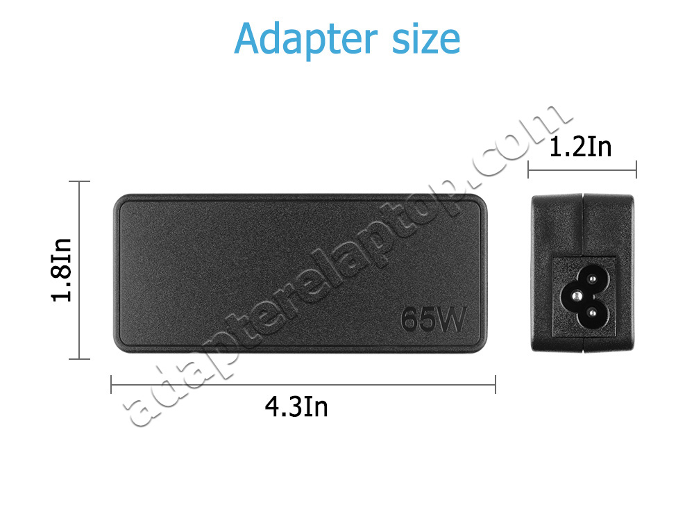 Original 65W Lenovo IdeaPad 320-15IKB 80XL000FUS AC Adapter Lader