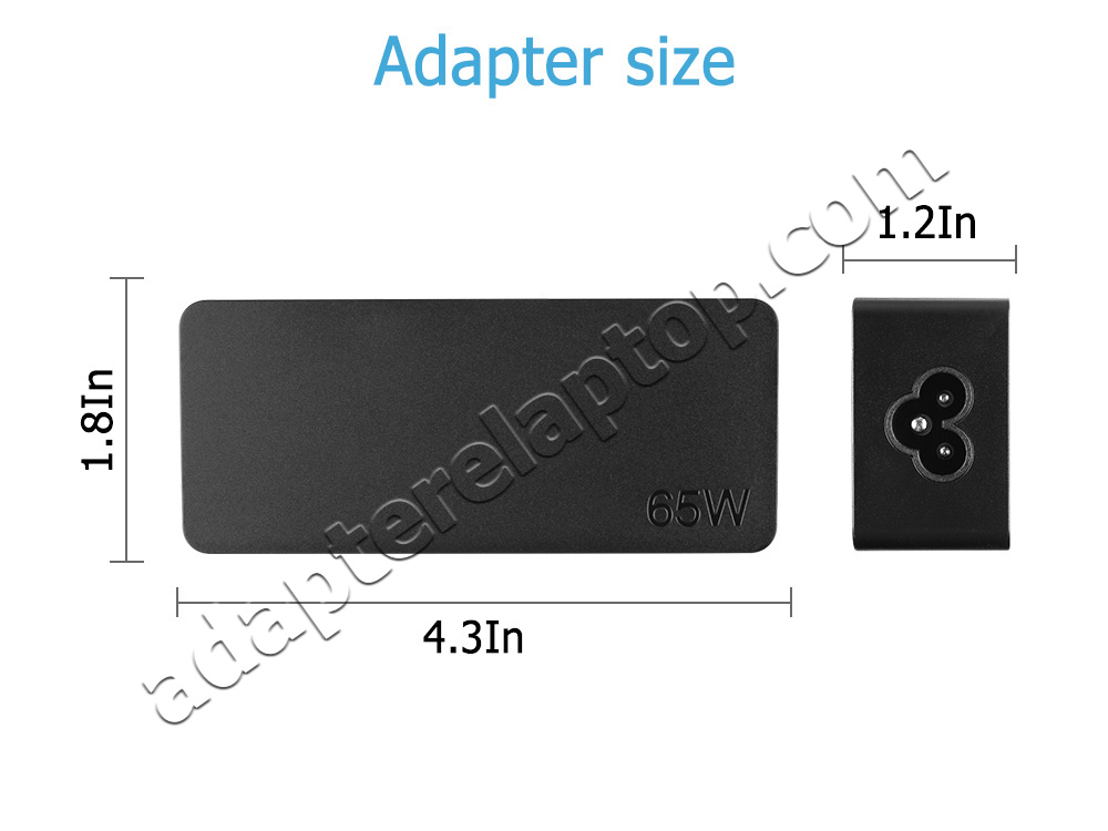 65W USB-C Lenovo ThinkPad L14 Gen 2 20X5 AC Adapter Lader