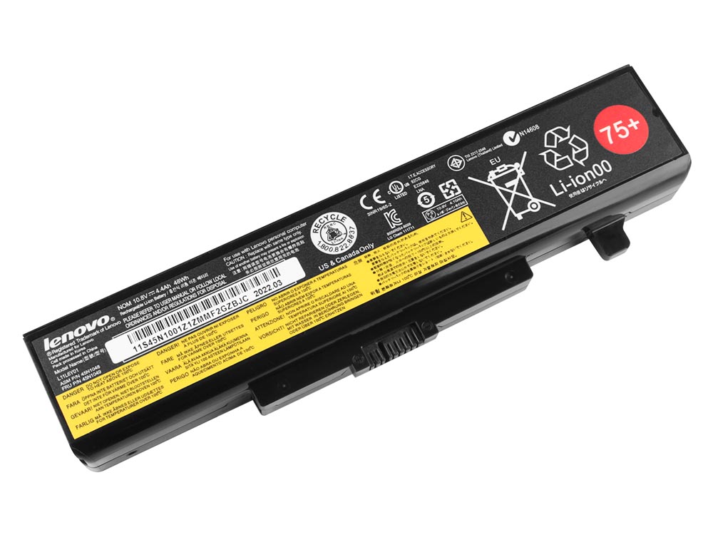 Original 4400mAh 48Wh 6 Celle Lenovo G585 59345757 2181-9EU 2181-98U Batteri