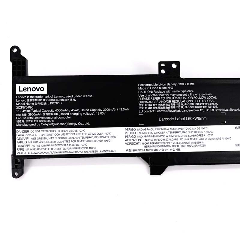 4000mAh 45Wh 3 Celle Batteri till Lenovo IdeaPad 3 15IML05 81WB