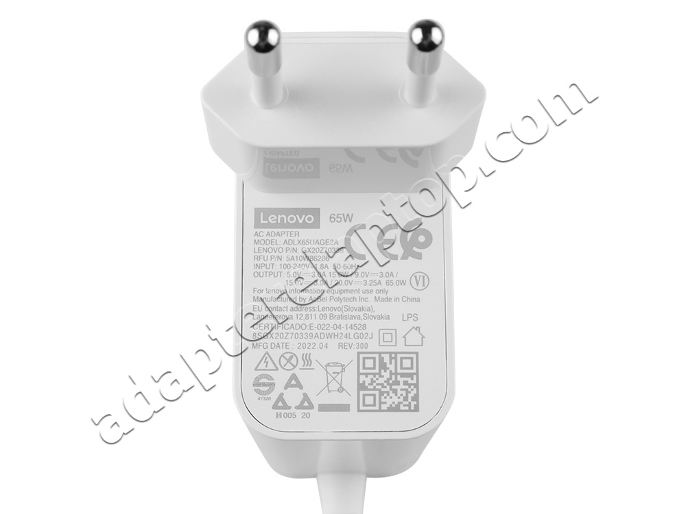 Original 65W Type/USB-C Lenovo Slim 7 14IMH9 83D8 AC Adapter Lader