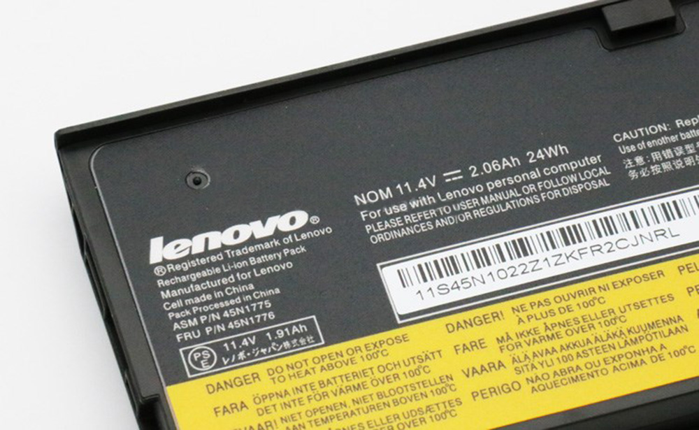 24Wh Lenovo ThinkPad X240 20AL Serie Batteri