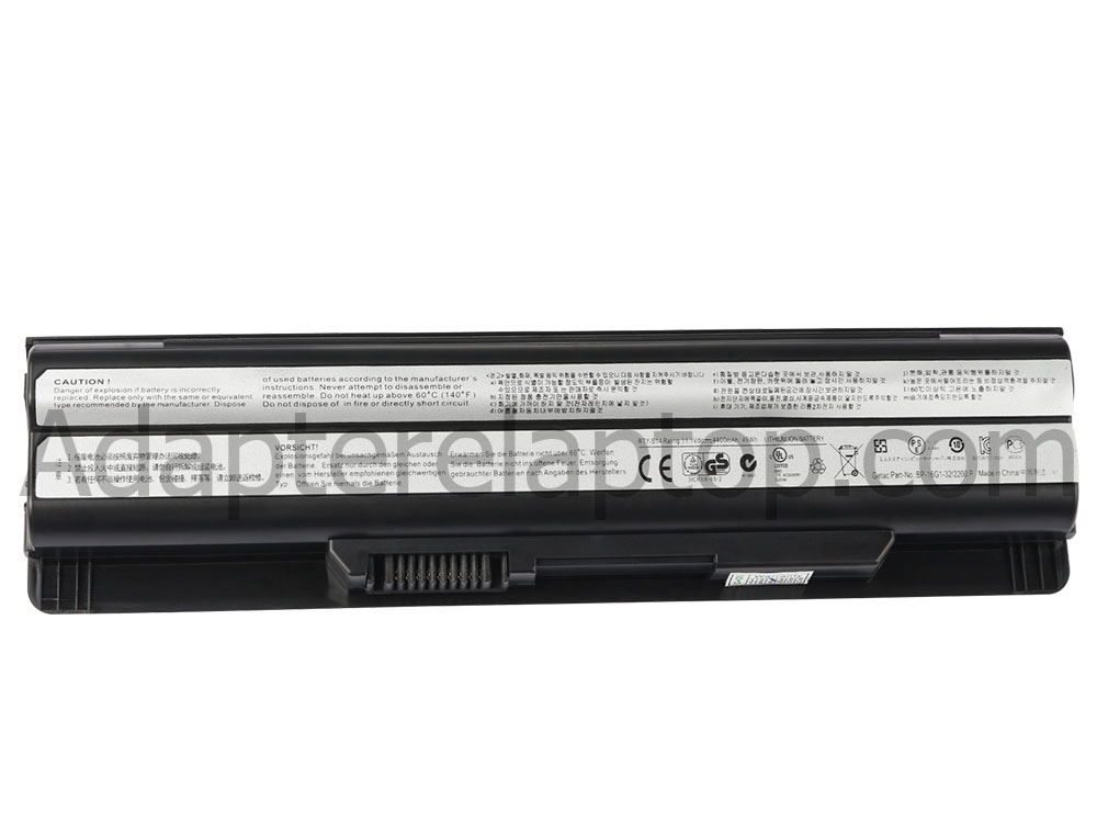 4400mAh 49Wh 6 Celle Medion Akoya Mini E1311 MD 97241 Batteri