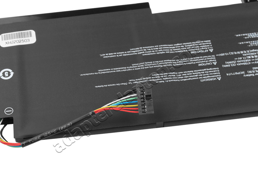 11.4V 4700mAh 53.5Wh Batteri till MSI Katana GF66 11UD-476IN