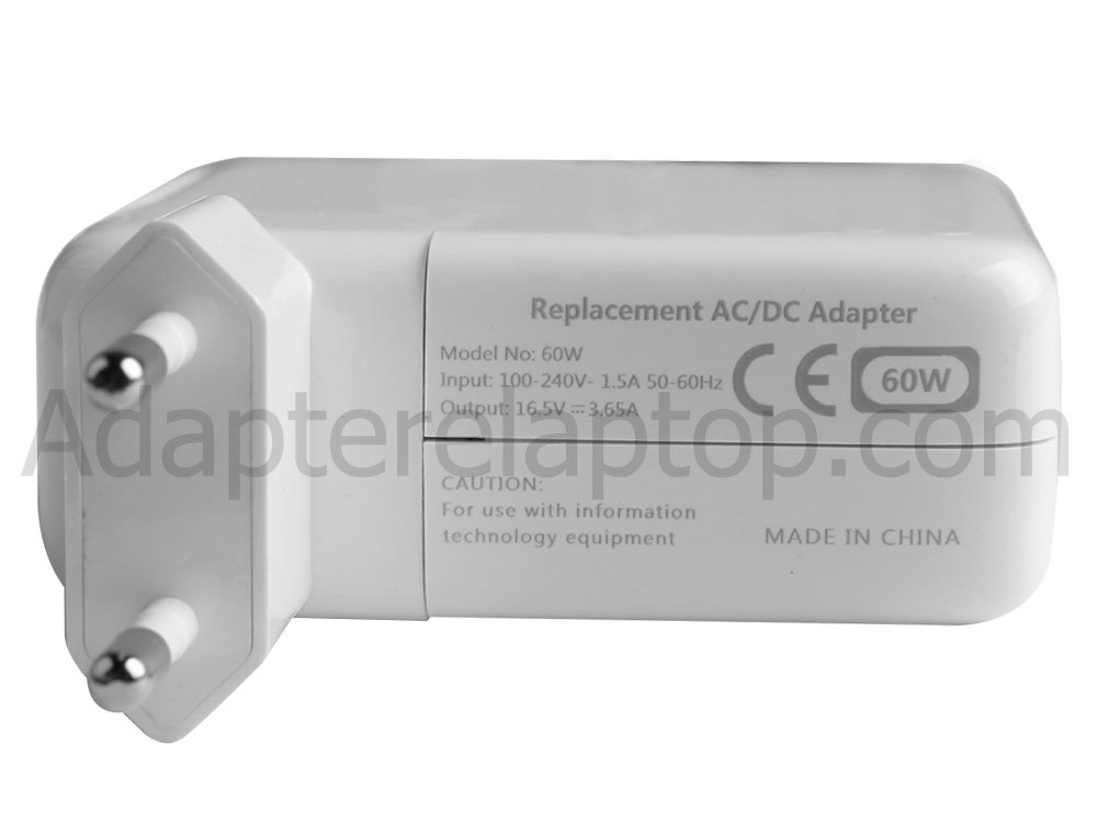 AC Adapter Lader 60W Apple A1344 Magsafe 1