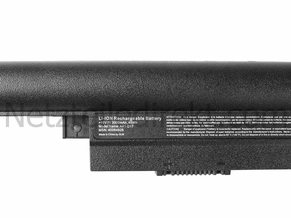 3000mAh 45Wh 4 Celle Batteri Medion Akoya P7639 MD 99157 MD99157