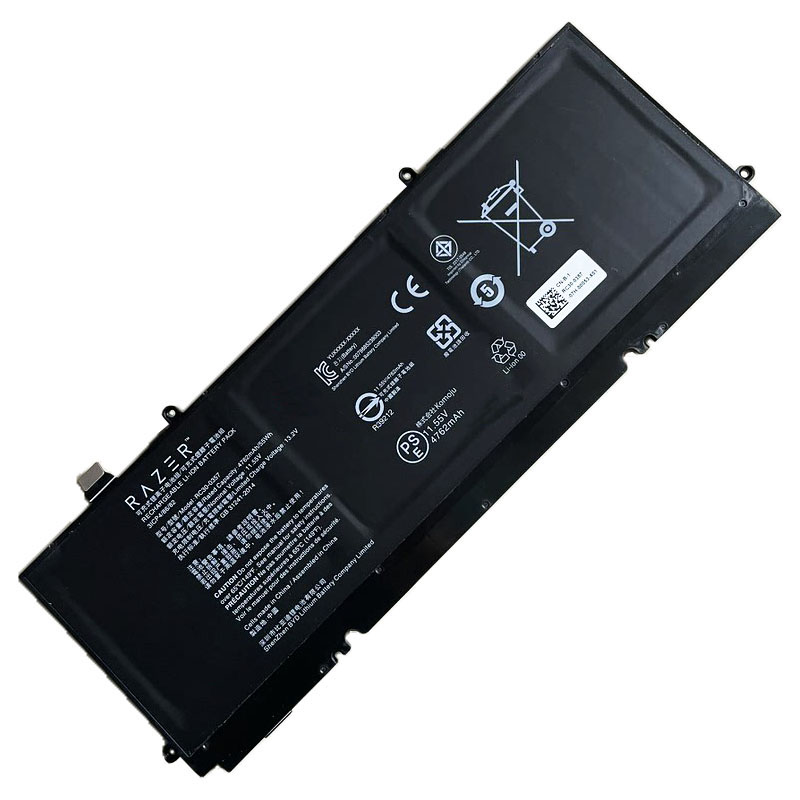 Original 11.55V 4762mAh 55Wh Batteri till Razer 3ICP4/86/82