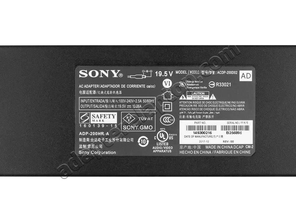 Original 200W Sony KD65SD8505BAEP AC Adapter Lader