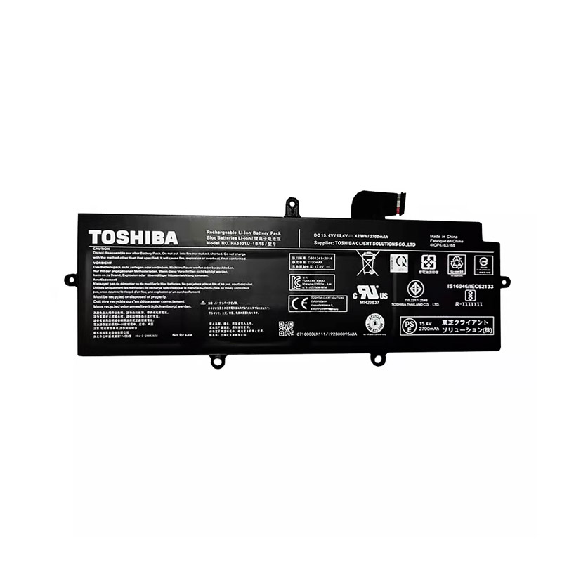 2700mAh Batteri til Toshiba Dynabook Portege A30-E-143 A1PSZ10E115R