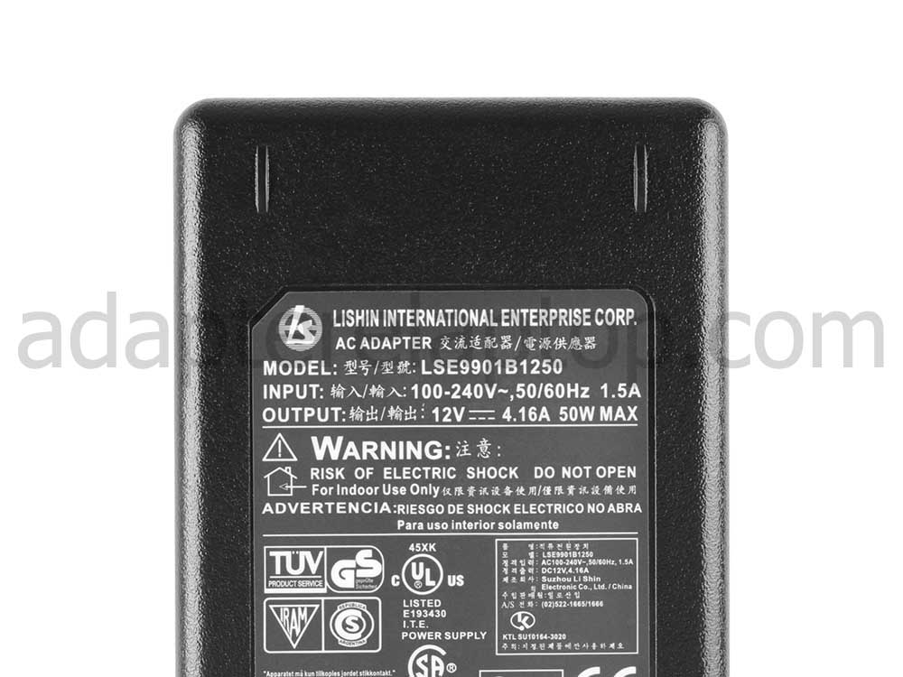 50W Acer ED242QRA Monitor AC Adapter Lader