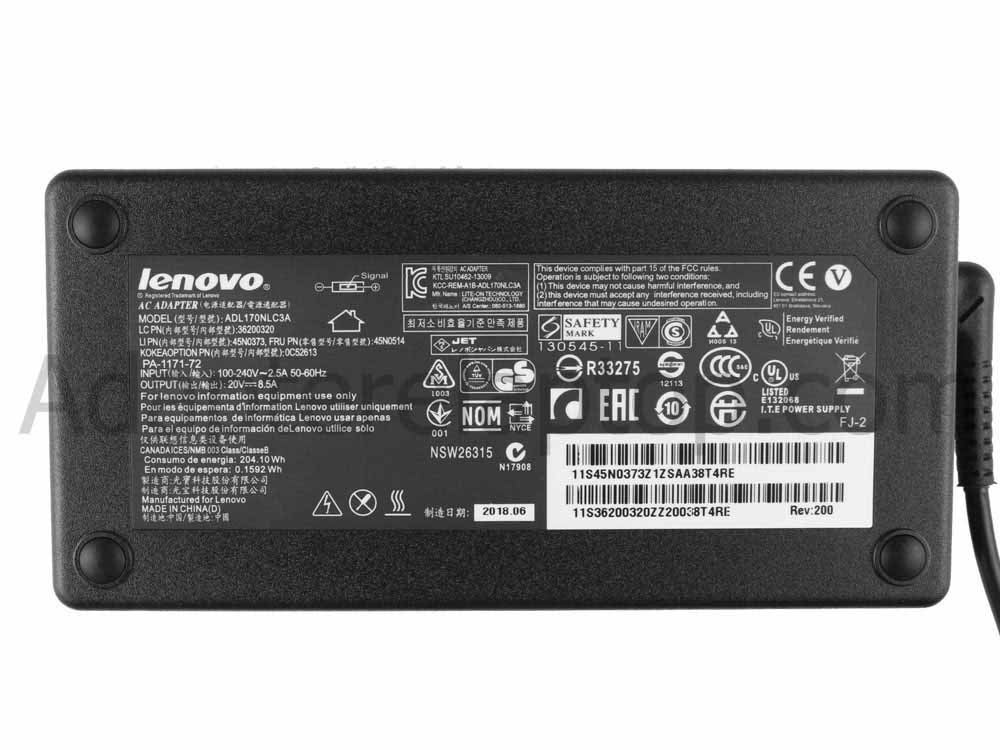 Original 170w Lenovo ThinkPad P51 20HH004R AC Adapter Lader
